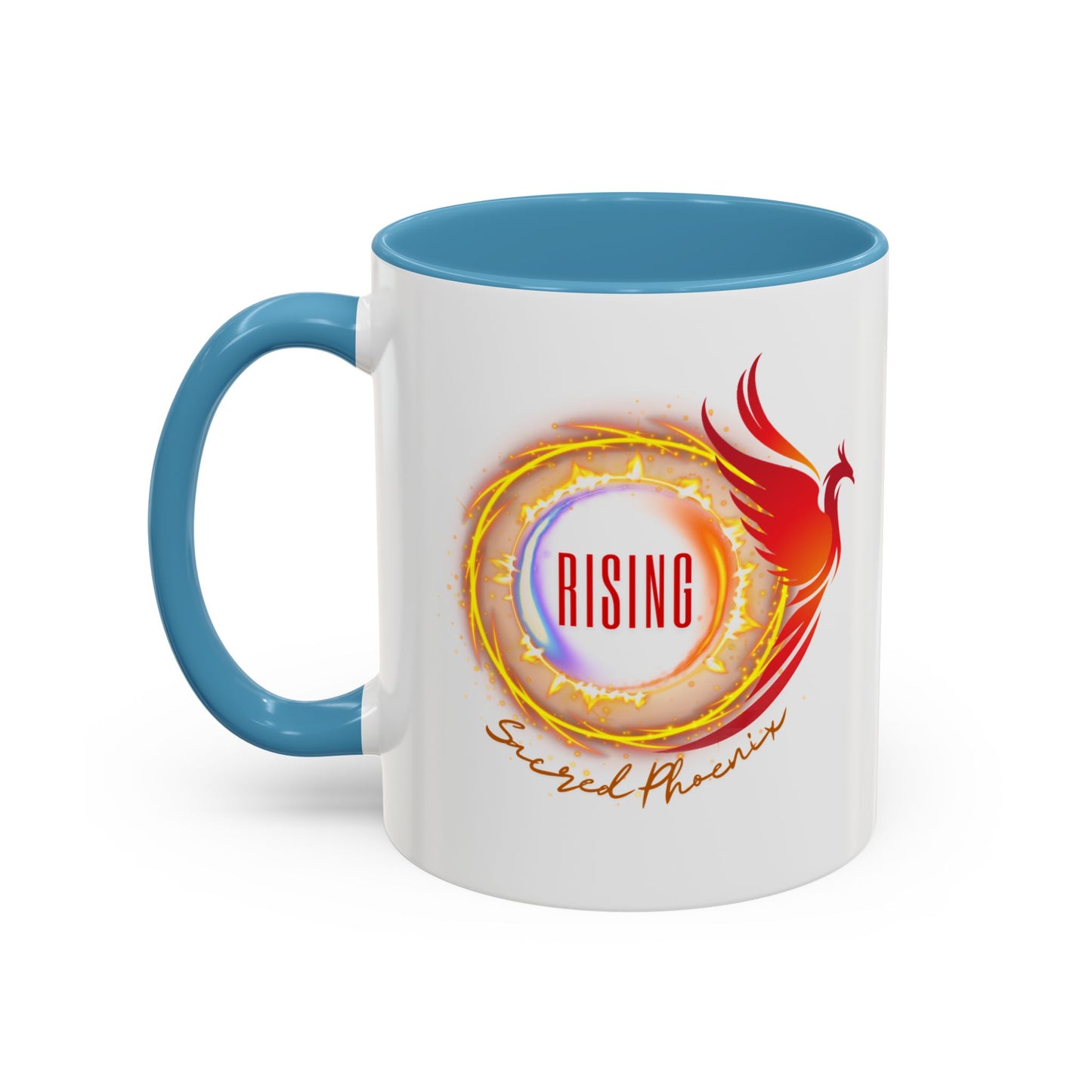 Sacred Phoenix Rising Mug