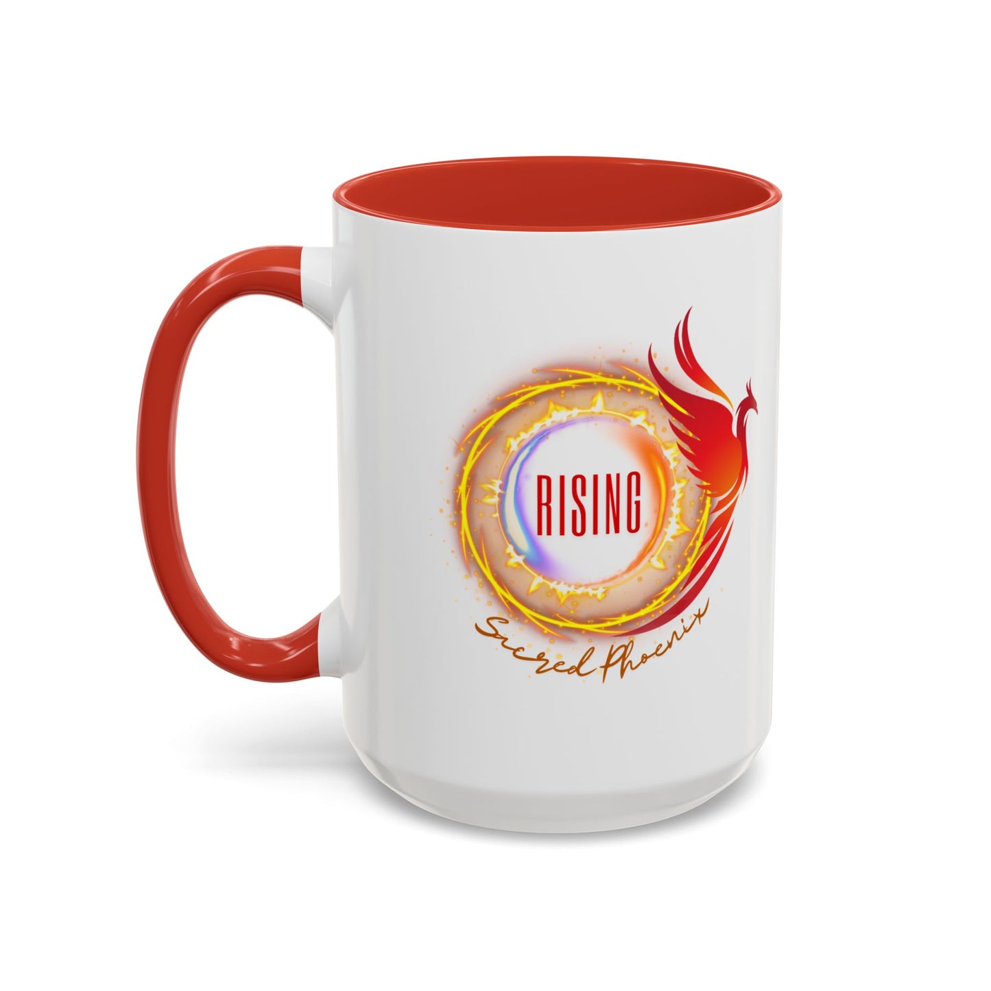 Sacred Phoenix Rising Mug