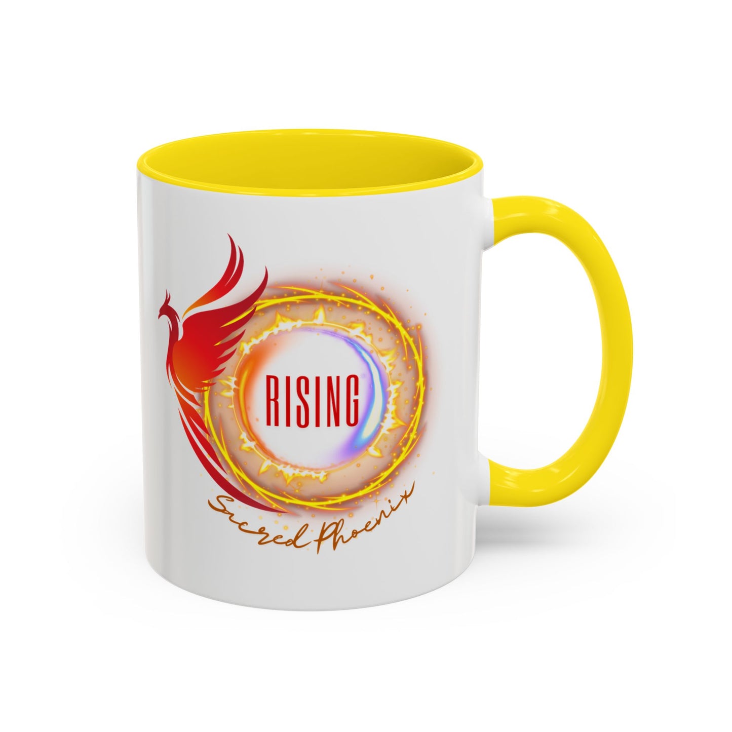 Sacred Phoenix Rising Mug