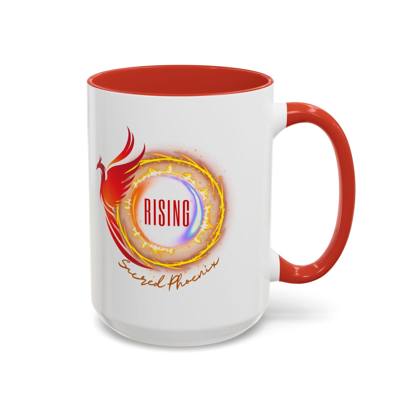 Sacred Phoenix Rising Mug