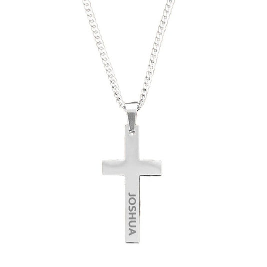 Bold Cross Pendant Necklace