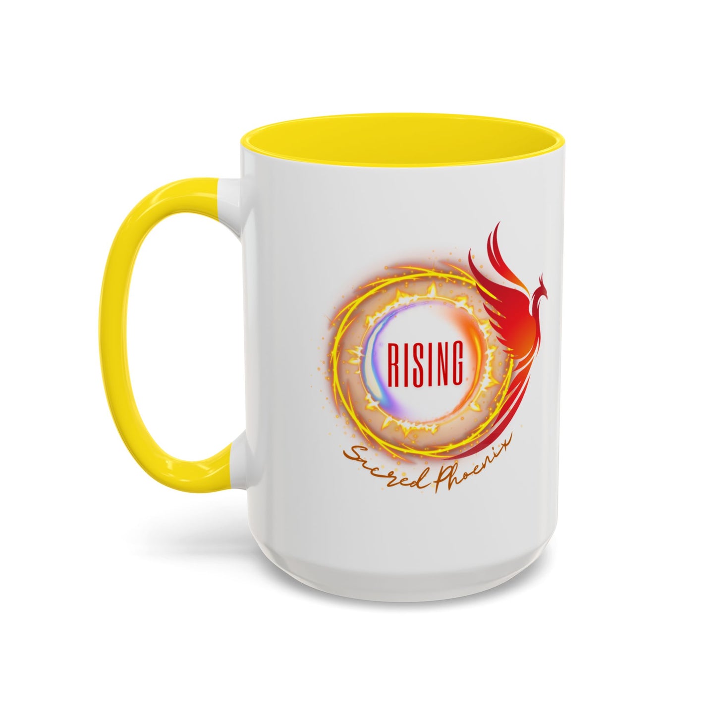 Sacred Phoenix Rising Mug