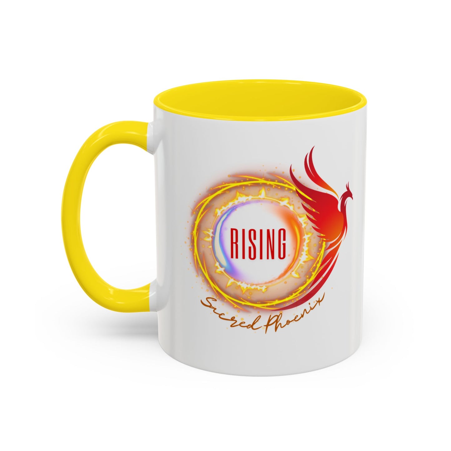 Sacred Phoenix Rising Mug