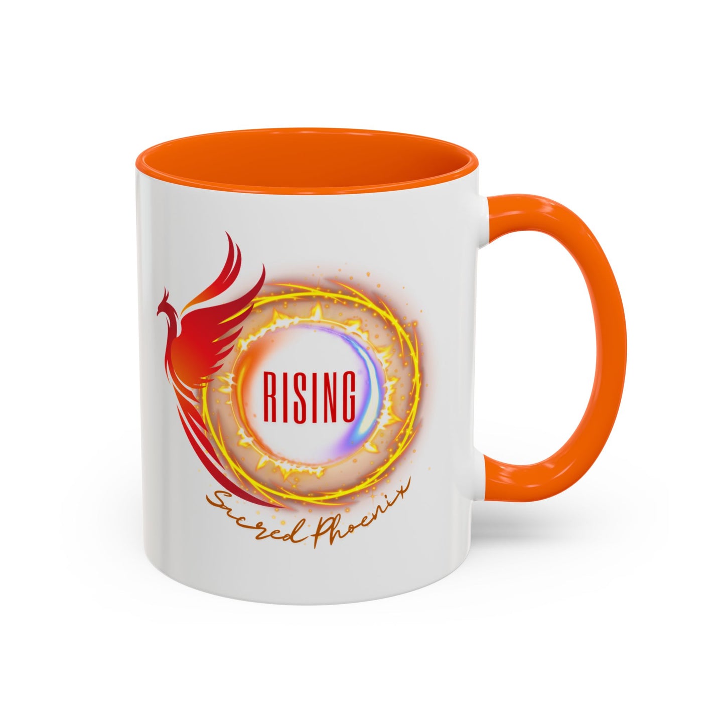 Sacred Phoenix Rising Mug