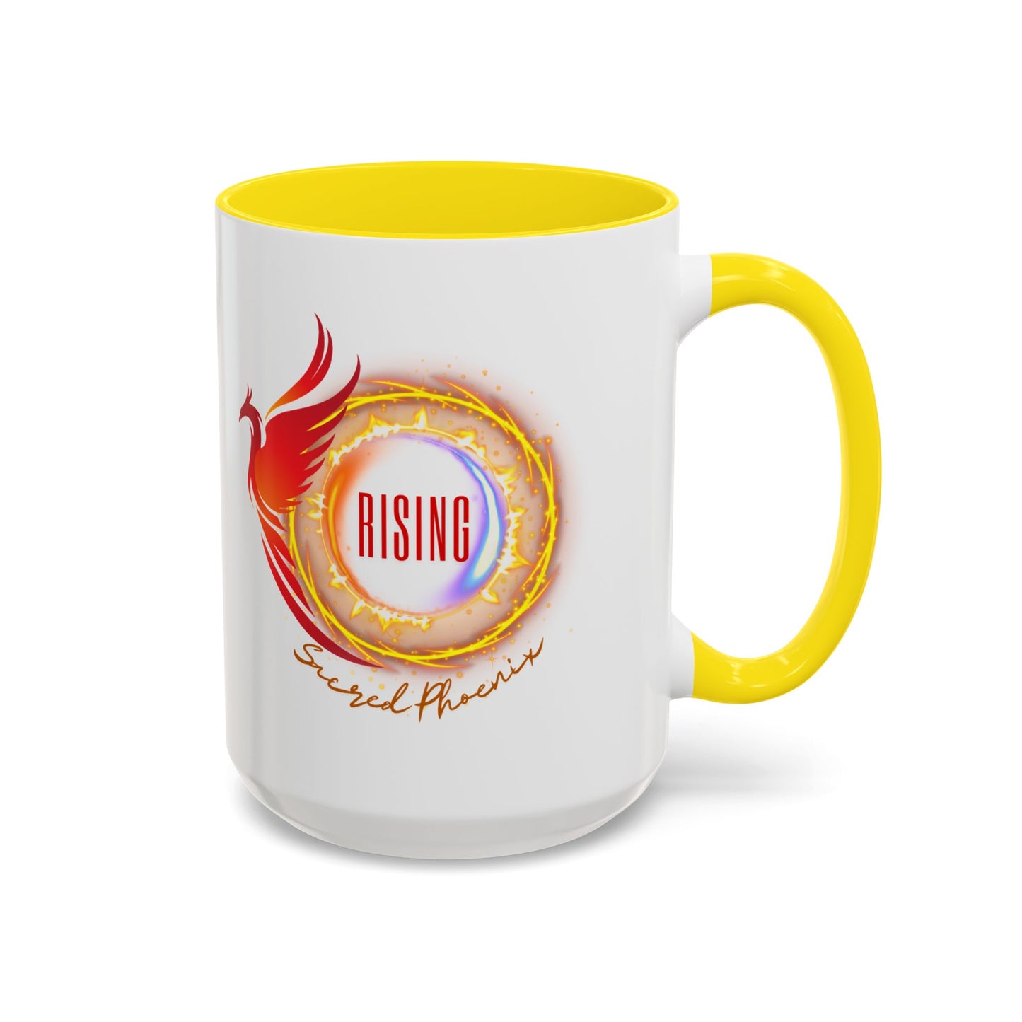 Sacred Phoenix Rising Mug